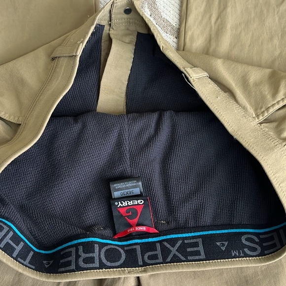 GERRY VENTURE FLEECE LINED PANT DRAWCORD HEM ADJUSTER Cargo pants, 36x30 - Picture 10 of 15